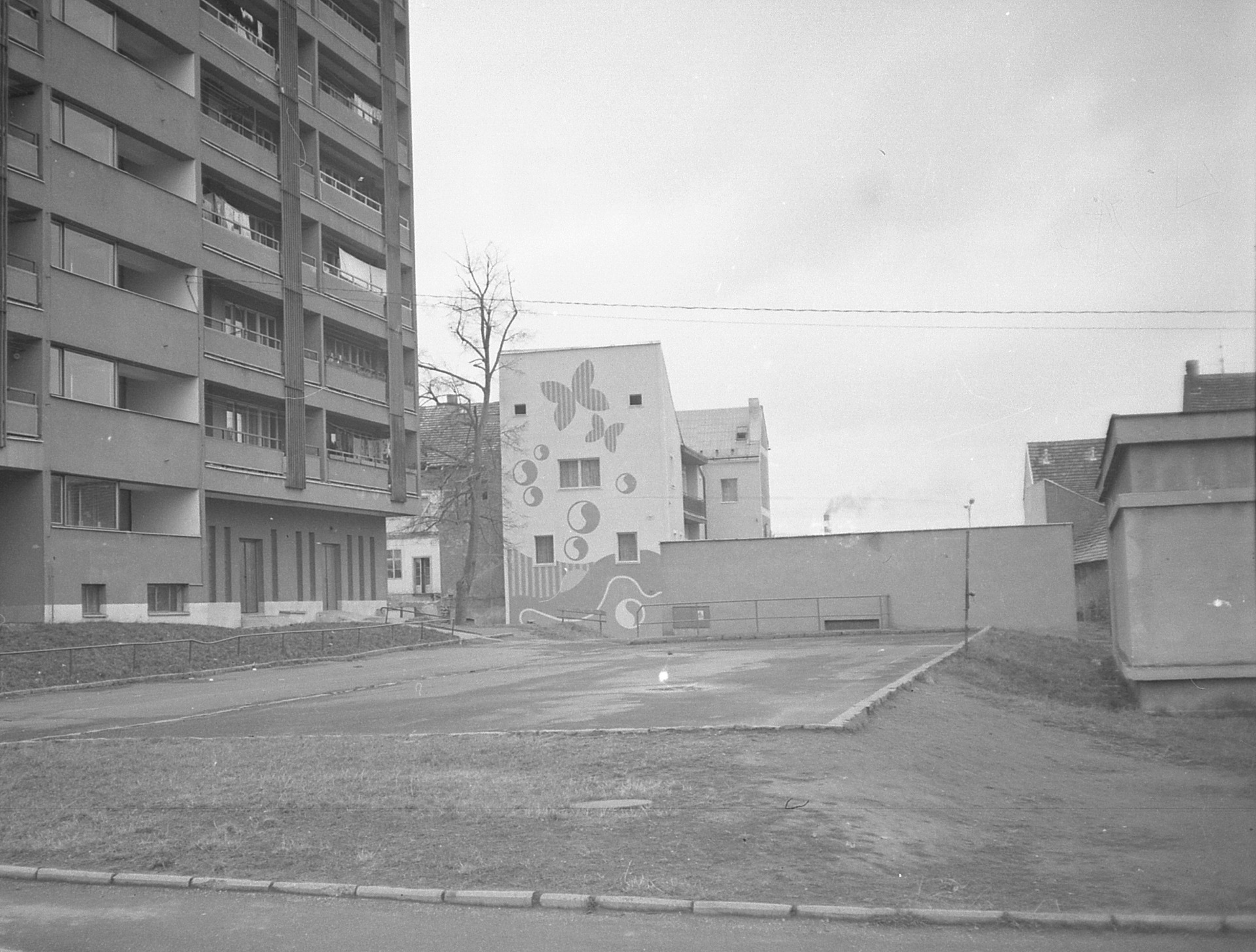 Hasičská plocha u 14patráku r. 1988